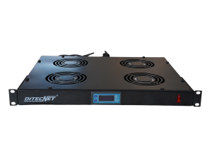 kit de ventilation rackable 4 ventilateurs avec Thermorégulateur